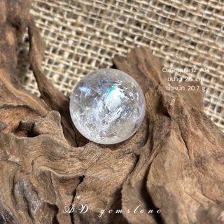 Clearquartz | ควอตซ์ใส #14 🌈 #sphere ก่อแรงบันดาลใจ ช่วยเกิดสมาธิ และช่วยล้างพลังงานลบ - AD gemstone