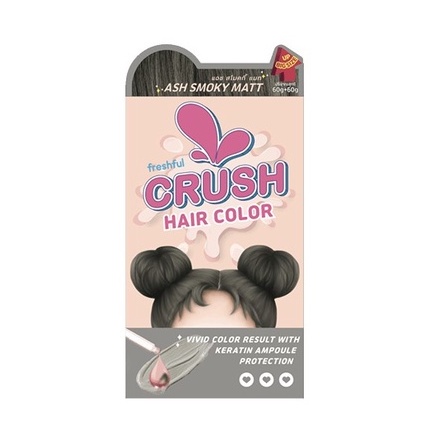 FRESHFUL-Crush Hair Color/Ash Smoky Matt/60ML