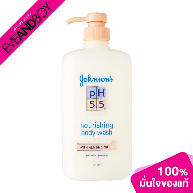 JOHNSON&JOHNSON - pH5.5 Nourish Body Wash With Almond Oil For Healthy Skin