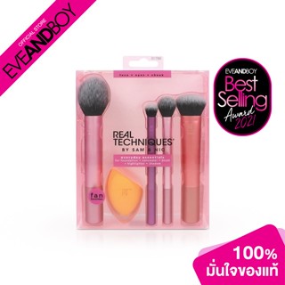 REAL TECHNIQUES - Make Up Brush Set + Egg Sponge