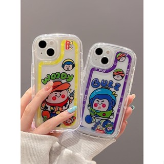 เคสโทรศัพท์มือถือ ลายการ์ตูนคาวบอย Buzz Lightyear น่ารัก สําหรับ Apple iPhone 14 13 12 11 X XR XSMAX 6 7 8 i14 i13 i12 I11