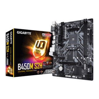 อุปกรณ์คอมพิวเตอร์ // MAINBOARD (เมนบอร์ด) AM4 GIGABYTE B450M S2H (REV 1.1)