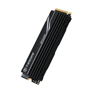 1 TB SSD (เอสเอสดี) TRANSCEND PCIe Gen4x4 NVMe 3D TLC with Dram(Metal Heatsink) M.2 2280 (TCN-TS1TMTE250H)/