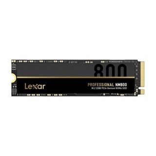 อุปกรณ์จัดเก็บข้อมูล ! 1TB SSD (เอสเอสดี) LEXAR NM800 PCIe G4x4 NVMe M.2 2280 (LNM800X001T)