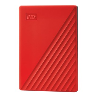 อุปกรณ์จัดเก็บข้อมูล !! 1 TB PORTABLE HDD (ฮาร์ดดิสก์พกพา) WD MY PASSPORT (RED) (WDBYVG0010BRD)