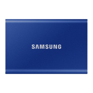 อุปกรณ์จัดเก็บข้อมูล / 1 TB PORTABLE SSD (เอสเอสดีพกพา) SAMSUNG T7 (BLUE) (MU-PC1T0H/WW)