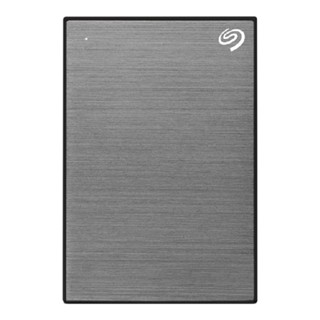 อุปกรณ์จัดเก็บข้อมูล /// 5 TB PORTABLE HDD (ฮาร์ดดิสก์พกพา) SEAGATE ONE TOUCH WITH PASSWORD (SPACE GREY) (STKZ5000404)