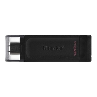 อุปกรณ์จัดเก็บข้อมูล \ 128 GB FLASH DRIVE (แฟลชไดร์ฟ) KINGSTON DATA TRAVELER 70 USB-C (DT70/128)