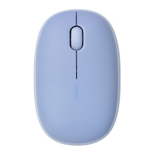 คีย์บอร์ด และเมาส์ ;;; WIRELESS MOUSE (เมาส์ไร้สาย) RAPOO M650 SILENT TARO PURPLE