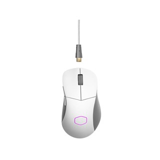 คีย์บอร์ด และเมาส์ _ MOUSE (เมาส์) COOLER MASTER MM731 RGB GAMING MOUSE [MM-731-WWOH1] WHITE