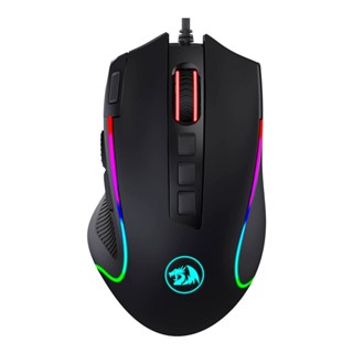 คีย์บอร์ด และเมาส์ ) MOUSE (เมาส์) REDRAGON M612 PREDATOR