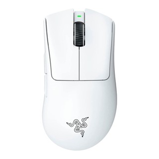 คีย์บอร์ด และเมาส์ || WIRELESS MOUSE (เมาส์ไร้สาย) RAZER DEATHADDER V3 PRO WHITE