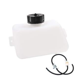 1L white Plastic Motorcycle Petrol Fuel Tank With Hose Switch For Mini Motor Dirt Bike Dirtbike Filter motorcycles Acces