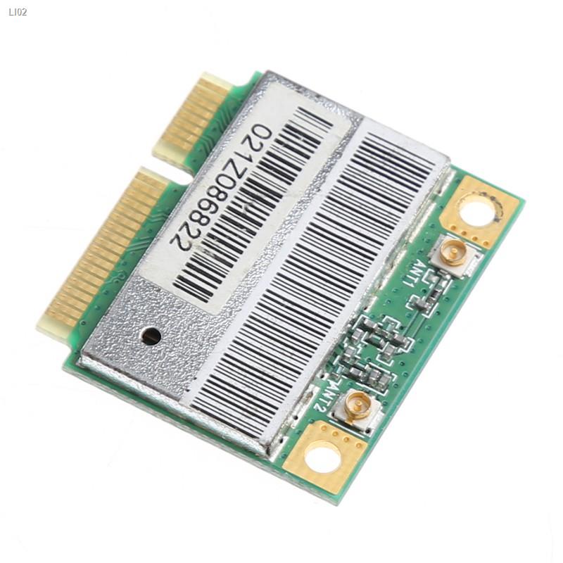✗❉▬♡♡ AR9285 AR5B95 Half Height Mini PCI-E 150Mbps Wireless Wlan WiFi Card For Atheros