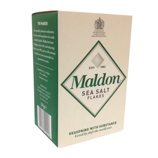 มาล์ดอนเกลือบริโภคชนิดเกล็ด 250กรัม  /  Maldon Sea Salt Flakes 250g.