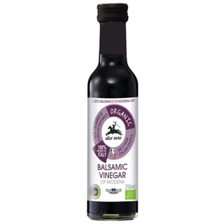 อัลเซเนโรน้ำส้มสายชูออร์แกนิคหมักจากองุ่น 250 มล.  /  Alce Nero Organic Balsamic Vinegar of Modena 250ml.