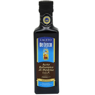 ดีเชคโคน้ำส้มสายชูบาลซามิค 250มล.  /  De Cecco Aceto Balsamico Di Modena 250ml.