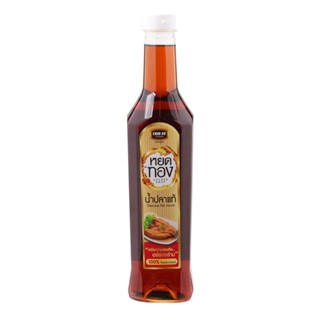 ชินสุฟู้ดส์หยดทองน้ำปลาแท้ 650มล.  /  Chinsufoods Goldendrop Fish Sauce 650ml.