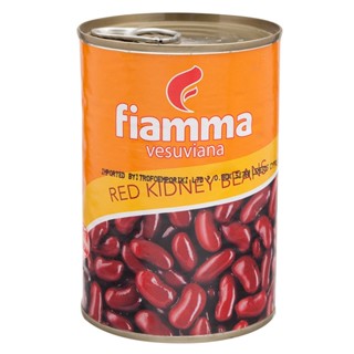 ไฟมมาวีสุเวียนาถั่วแดงในน้ำเกลือ 400กรัม  /  Fiamma Vesuviana Red Kidney Beans in Brine 400g.