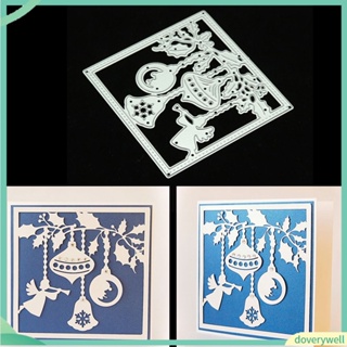 (Doverywell) DIY Scrapbooking Metal Cutting Die Christmas Angel Paper Craft Embossing Stencil