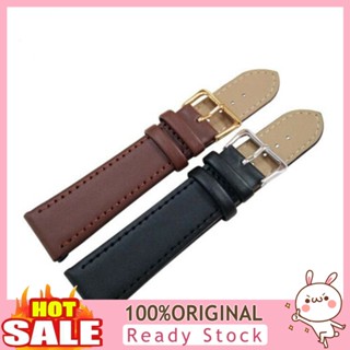 [B_398] Unisex Universal Replacement Adjustable Leather Wrist Watch Strap