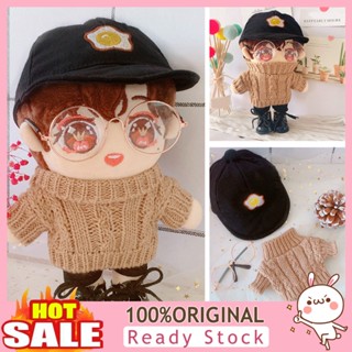 【CH】Doll Shoes Free-matching Ornamental Fabric Idol Doll Cap Clothes for Kids