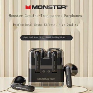 Monster Monster ของแท้ XKT12 หูฟังบลูทูธไร้สาย ตัดเสียงรบกวน สําหรับ Apple Android Samsung Huawei