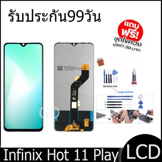 หน้าจอ LCD Display จอ + ทัช Infinix Hot 11 Play งานแท้ อะไหล่มือถือ อินฟินิกซ จอพร้อมทัชสกรีน