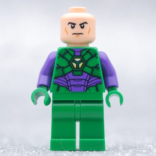 LEGO Lex Luthor Purple Armor Hero DC  - LEGO เลโก้ มินิฟิกเกอร์ ตัวต่อ ของเล่น