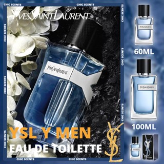 แท้ YSL Y EAU DE TOILETTE Mens Perfume Saint Laurent Y EDP / EDT น้ำหอมผู้ชาย