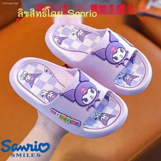 รองเท้าแตะเด็กผู้ชายโต ❦✤✑รองเท้าแตะเด็ก   ของแท้ Sanrio น่ารักนุ่มสุด ๆ สาวฤดูร้อนกันลื่นอาบน้ำระเบิดน่ารักสาว ๆ ที่มีค