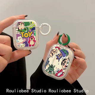 ✶เคสป้องกันการ์ตูน Buzz Lightyear รุ่น 1/2/3 เหมาะสำหรับกล่องหูฟังไร้สายของ Apple airpodspro