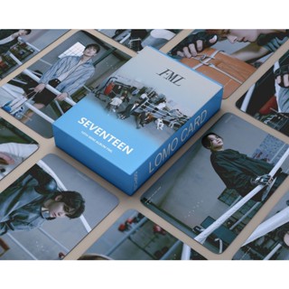 อัลบั้มใหม่ SEVENTEEN Faded Mono Life card collections FML จํานวน 55 ชิ้น