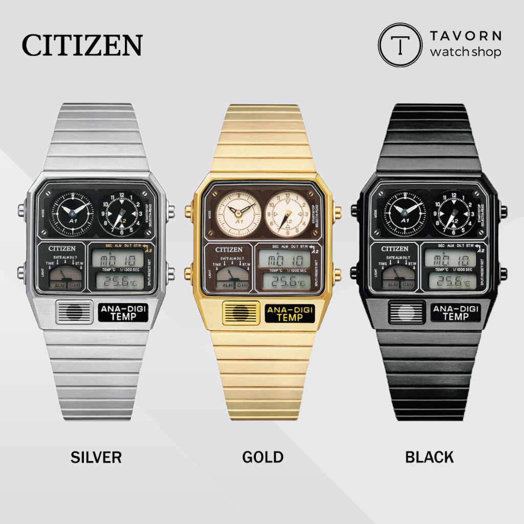 Citizen ANA-DIGI temp stainless steel men's watch quartz JG2101-78E / JG2103-72X / JG2105-93E