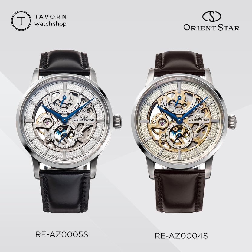Orient Star classic mechanical watch (horse leather) RE-AZ0005S / RE-AZ0004S