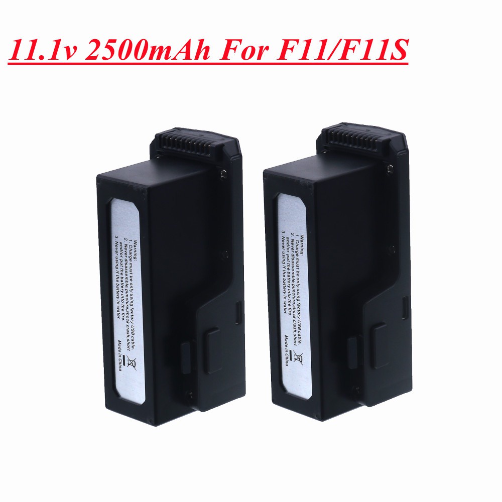 สำหรับ SJRC F11S 4พัน PRO GPS จมูก11.1โวลต์2500มิลลิแอมป์ชั่วโมง LiPo แบตเตอรี่สำหรับ Sjr/c SJRC F11
