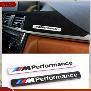 (freelive) สติิกเกอร์โลหะ โลโก้ Performance สำหรับรถยนต์ BMW