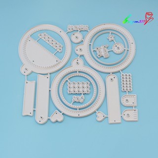 【AG】Sticker Label Cutting Dies DIY Scrapbook Emboss Paper Card Craft Mold