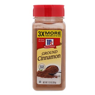 แม็คคอร์มิคอบเชยป่น 201กรัม  /  Mccormick Cinnamon Ground 201g.