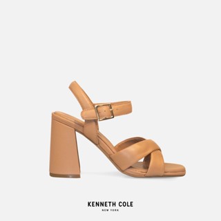 KENNETH COLE รองเท้าส้นสูงผู้หญิง รุ่น LESSIA สีน้ำตาลแทน ( HEL - KL23LES02-210 )