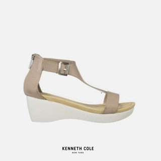 KENNETH COLE รองเท้าส้นตึกผู้หญิง รุ่น NEW GAL สีน้ำตาล ( WED - RLS9027SO-208 )