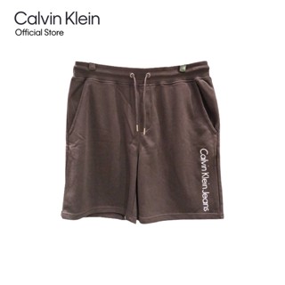 Calvin Klein กางเกงขาสั้นผู้ชาย รุ่น J322261 BEH ทรง REGULAR - สีดำ