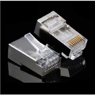 สายเคเบิ้ลหัวคริสตัล ทองแดง RJ45 สําหรับคอมพิวเตอร์