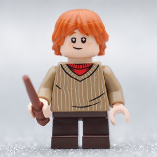 LEGO Ron Weasley Tan Sweater Harry Potter