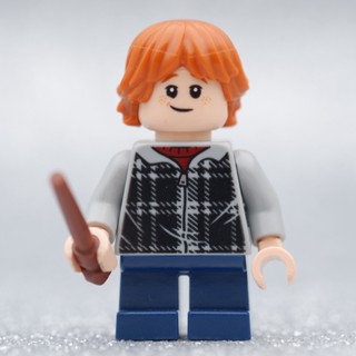 LEGO Ron Weasley Plaid Hoodie Harry Potter