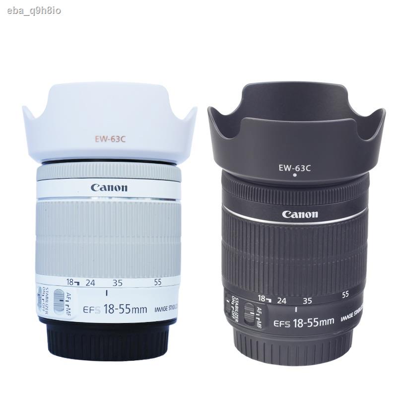 คลังสินค้าพร้อม BIZOE กล้อง EW-63C สำหรับ Canon 18-55 STM อุปกรณ์เสริมเลนส์ EOS 700D 750D 760D 800D 100D 200D SLR 58 มม.