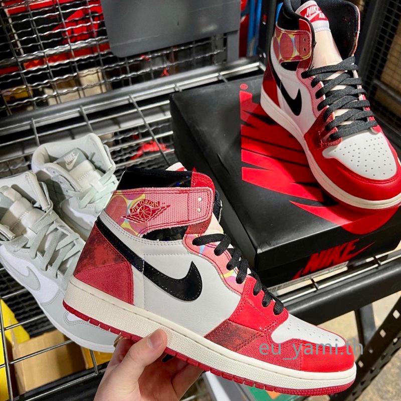 ของแท้ 100% Nike Jordan 1 High OG Spider-Man Across The Spider Verse