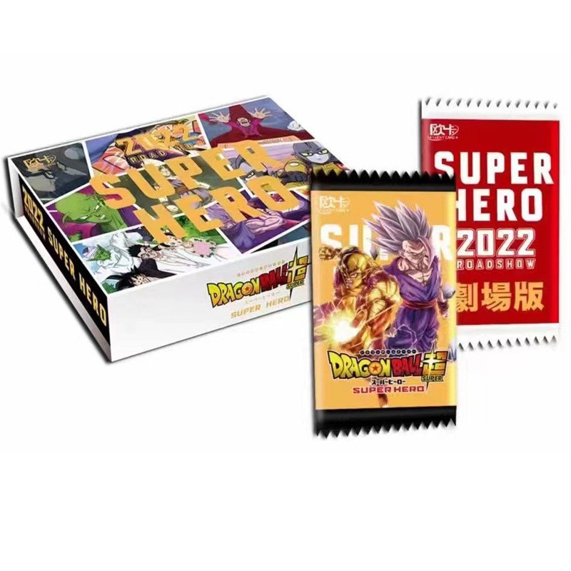 การ์ดสะสม Dragon Ball Anime Monkey King SP Super Z Flash Games Children Character Kid 'S Gift Playing Card Toy RHEK