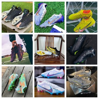 รองเท้าฟุตบอล Air Zoom Mercurial Vapor 15 Elite Fg Superfly 8 Flyknit Acc ผ้าถัก ระบายอากาศได้ดี กันน้ํา