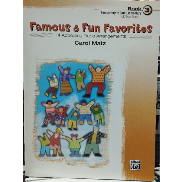 FAMOUS & FUN 3 ELEMENTARY FAMILIAR FAVORITES/038081207353